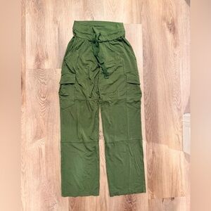 Purusha People Small Green Soul Messengers Cargo Pants